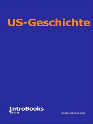 US-Geschichte - ebook